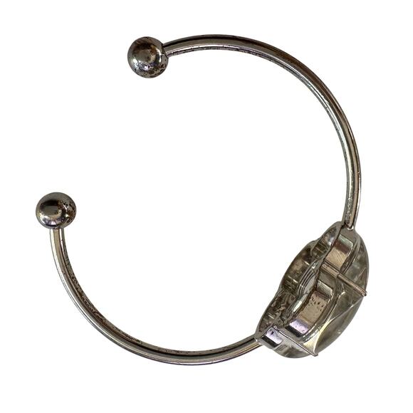 Louis Vuitton AlaFiorie Silver Bangle Bracelet - Picture 8 of 16